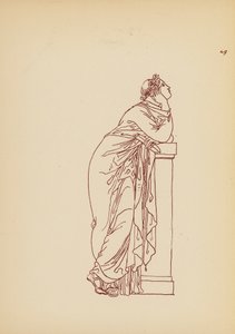 Ókori görög női viselet (litográfia) alkotó: John Moyr Smith
