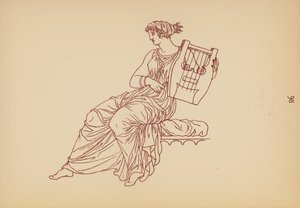 Ókori görög női viselet (litográfia) alkotó: John Moyr Smith