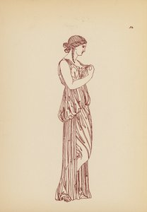 Ókori görög női viselet (litográfia) alkotó: John Moyr Smith