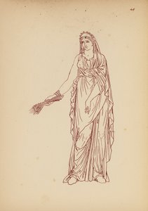Ókori görög női viselet (litográfia) alkotó: John Moyr Smith