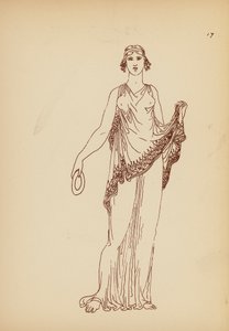 Ókori görög női viselet (litográfia) alkotó: John Moyr Smith