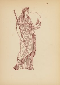 Ókori görög női viselet (litográfia) alkotó: John Moyr Smith