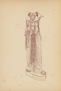 Ókori görög női viselet (litográfia) alkotó: John Moyr Smith