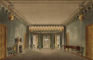 Bejárati terem, John Nash „A királyi pavilon kilátásai, Brighton” című művéből