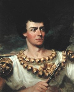 Edwin Forrest (1806-72) Rollaként (olaj, vászon)