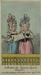 Duett a Hannoveri téri koncerten, 1788 (rézkarc és wc)
