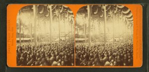 A világ békejubileuma vagy a Boston Colosseum, 1872 alkotó: John P. Soule