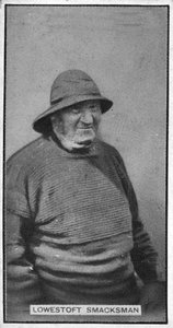 A Lowestoft Smacksman (19. század vége) alkotó: John Payne Jennings