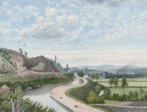 A Glamorganshire-csatorna Ynysangharadnál alkotó: John Petherick