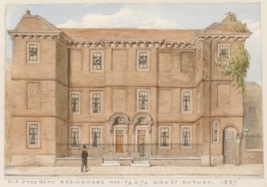 Old Jacobean rezidenciák, 72. és 74., High Street, Putney, London, 1887