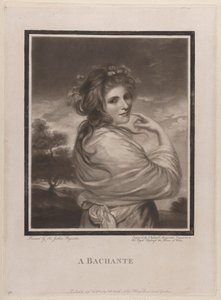 Egy Bachante (Emma Hart, később Lady Hamilton) alkotó: John Raphael Smith