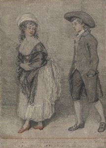 Azonnal utána megy, mint egy ökör, aki a vágásra megy (Példabeszédek, VII. fejezet, 22. vers) alkotó: John Raphael Smith