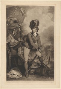 Sir Banastre Tarleton alezredes, 1782.
