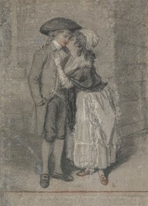 Így hát elkapta és megcsókolta (Példabeszédek, VII. fejezet, 13. vers) alkotó: John Raphael Smith