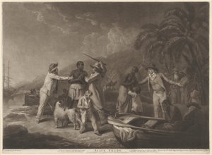 Rabszolgakereskedelem alkotó: John Raphael Smith after George Morland