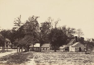 Mechanicsville, Virginia, 1865. április (szőtt papírra erősített albumennyomat)