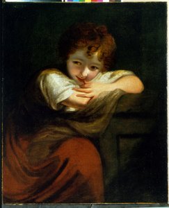 Kis gengszter (Robinetta). Sir Joshua Reynolds (1732-1792) festménye, olaj, vászon. angol művészet