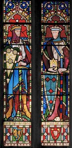 14th Century Knights, Granville ősei, 1859-60 (ólomüveg)