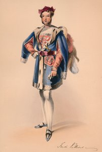 Frederick Child-Villiers Victorias Bal Costume királynő jelmezében, 1842. május 12., 1843.