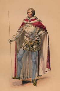 Vendég volt Victorias Bal Costume királynő jelmezében, 1842. május 12-én, 1843.