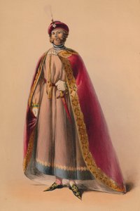 Vendég volt Victorias Bal Costume királynő jelmezében, 1842. május 12-én, 1843.