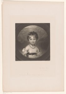 Emily Ashley-Cooper portréja The Rose Bud / (Present Lady Ashley) (cím a tárgyon) alkotó: John Richardson Jackson