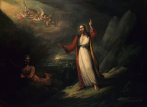 Krisztust az ördög megkísértette, 1818.