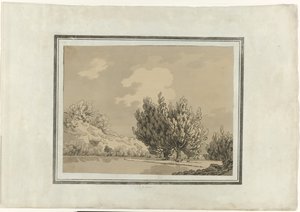 Nyárfa alkotó: John Robert Cozens (signed by artist)