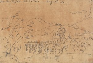 A portici villában, augusztus 30 alkotó: John Robert Cozens