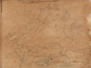 Brixen és Bolzano között, június 8. alkotó: John Robert Cozens