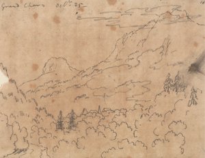 Grand Chartreuse, október 25 alkotó: John Robert Cozens