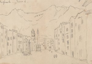 Innsbruck, június 6. alkotó: John Robert Cozens