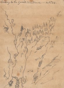 A Grand Chartreuse felé vezető út, október 24. alkotó: John Robert Cozens