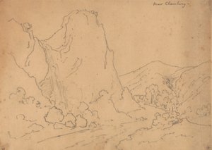 Chambery közelében alkotó: John Robert Cozens