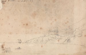 Vietri közelében, szeptember 27. alkotó: John Robert Cozens