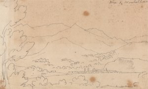 Szép Montalban alkotó: John Robert Cozens