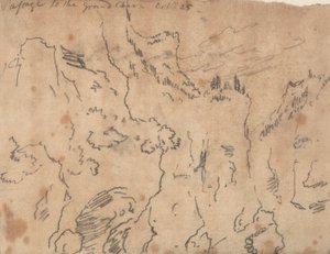 Átjárás a Grand Chartreuse-ba, október 25 alkotó: John Robert Cozens