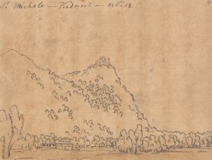 Saint Michele, Piemonte, október 18. alkotó: John Robert Cozens