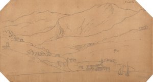 Sirolo alkotó: John Robert Cozens