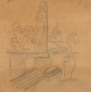 Szobrok és romok alkotó: John Robert Cozens