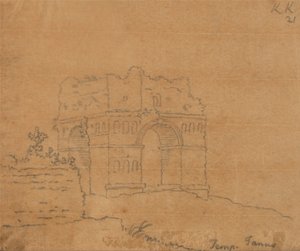 Janus temploma alkotó: John Robert Cozens