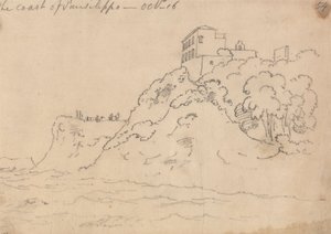 Posillipo partja, október 16 alkotó: John Robert Cozens