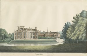 Hilton Hall: akvarell festmény, nd [XIX. század]