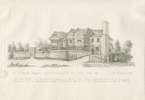 Kingswinford - Bradley Hall: toll- és tusrajz