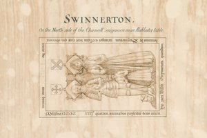 Swynnerton-templom – William Swynnerton emlékműve: toll- és tusrajz, nd [19. század] (rajz) alkotó: John Robert Fernyhough