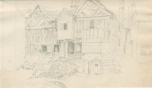 Uttoxeter Town – [Ale Warehouse]: ceruzarajz és [?19. század közepe] (rajz) alkotó: John Robert Fernyhough