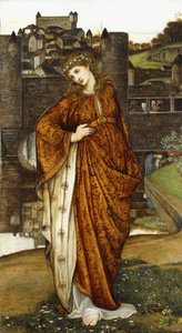 Vízkapu Szűzanya, alkotó: John Roddam Spencer Stanhope