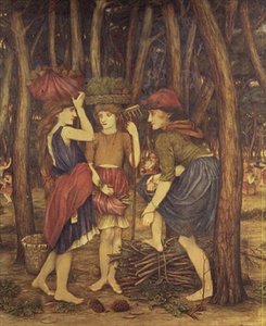 A Fenyőerdő alkotó: John Roddam Spencer Stanhope