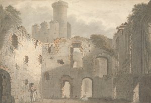 Conway kastély, belső kilátás alkotó: John Roe of Warwick