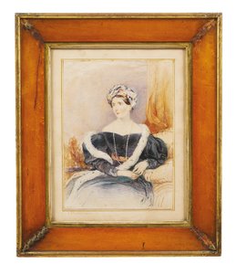Lady Priscilla Wellesley-Pole, Westmorland grófnőjének portréja, 1835 alkotó: John Rogers Herbert